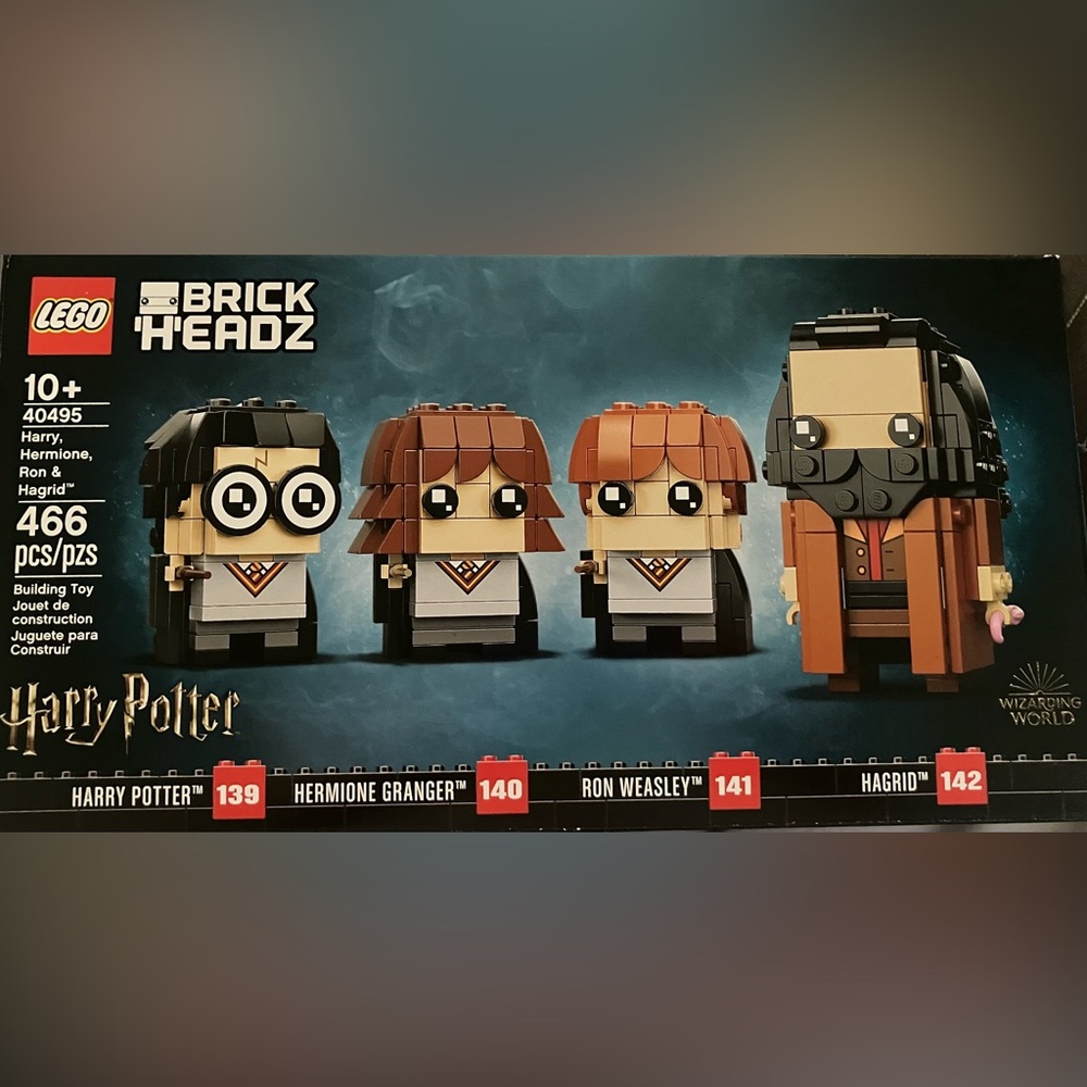 Lego Wizarding World Harry Potter BrickHeadz Set 40495 New